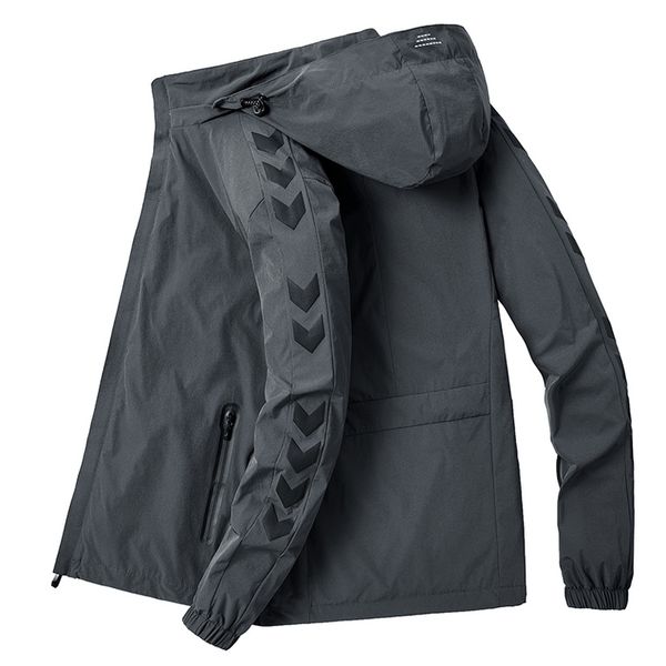 

hooded fleece jackets men sportswear windproof men bomber jacket outwear four-way stretch military jacket male clothing kg-352, Black;brown