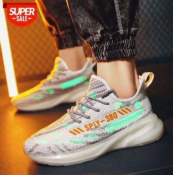 

flying woven mesh shoes men's low-breathable casual student running sports #nx26