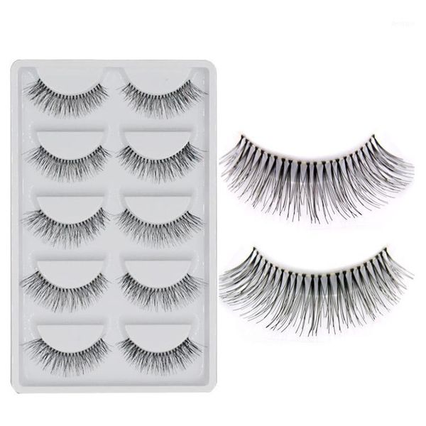 

pairs/lot natural sparse cross eye lashes extension makeup long false eyelashes1