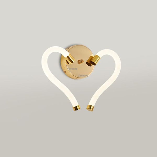 

wall lamp nordic design led lights creative art decor living room sconce light fixtures home bedroom indoor lighting