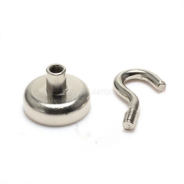 

hooks & rails fridge sticker neodymium magnet vertical pull-force hook earth multifunction magnetic material base powerful holder