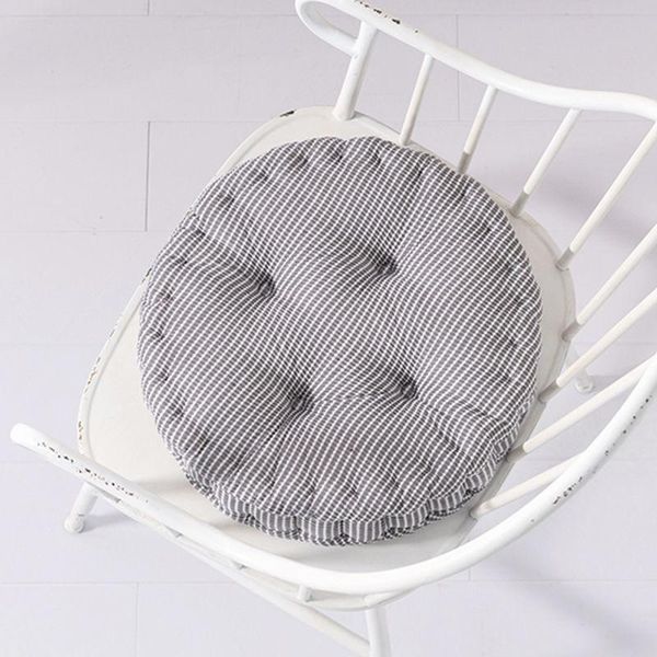 

cushion/decorative pillow concise snow cushion chair for office home travel round style thickening removeable and washable