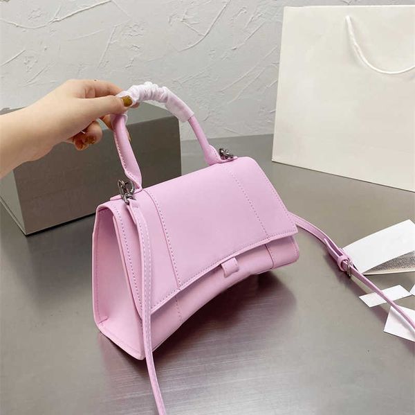 

handbag lady bag famous brand design leather hourglass bag our color size folding gift box packaging