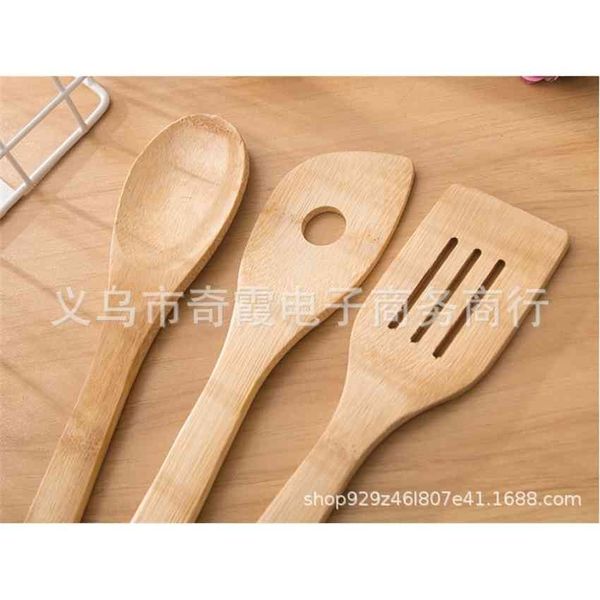 

factorywumwstick shovel 3pcs utensils card non kitchen pot special bamboo tableware