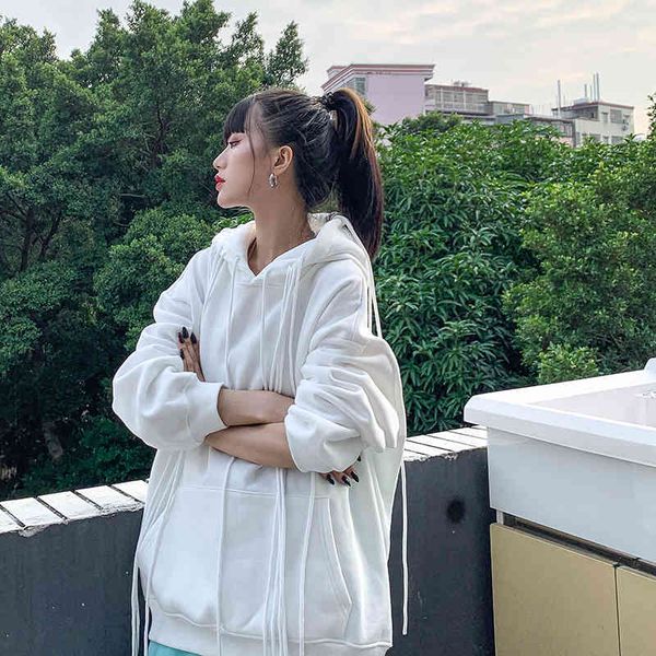 

sleeve sweater personality tassel woman sweatshirt with, White;black