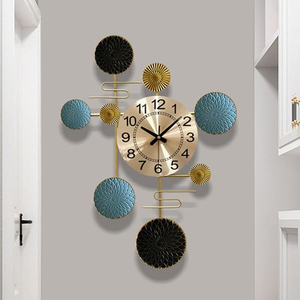 

digital creative modern design european wall clock reloj de pared living room luxury orologio casa home decoration clocks