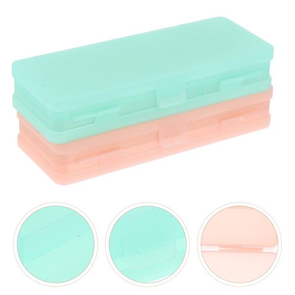 

pencil bags 2 pcs student stationery cases lightweight pen storage holders