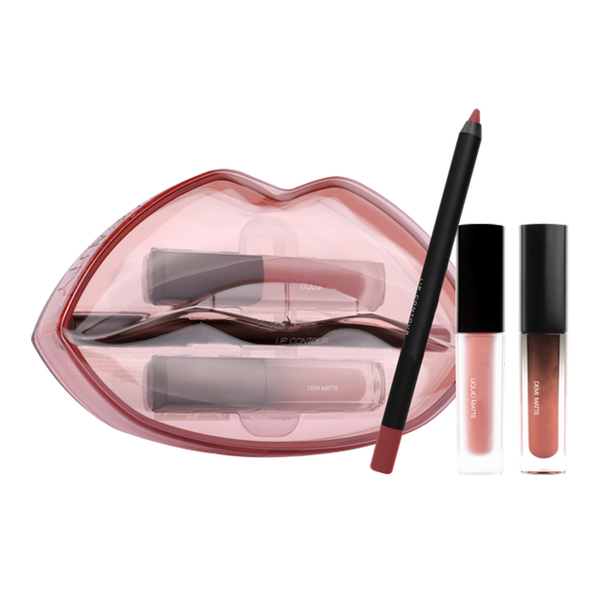 

lip pencils big mouth matte & cream set kit mogul and bombshell liquid lipstick demi contour pencil