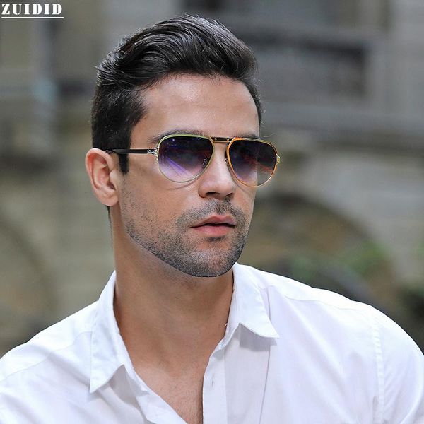 

sunglasses 2021 luxury two-tone for men fashion designer women tide decorate vintage glasses gafas de sol hombre bril, White;black