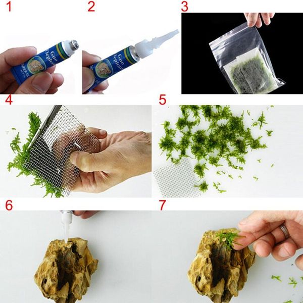 

decorations 1pc water plant grass glue, moss glue,water and landscaping glue