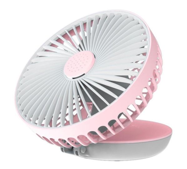 Ventilatori wireless portatili pieghevoli Ventilatore USB da ufficio desktop muto casa in piedi stanza all'aperto pieghevole a mano 90°