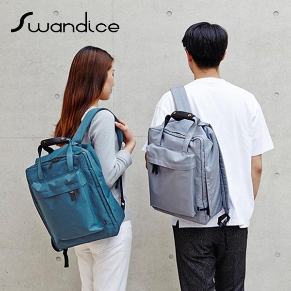 

backpack women men short trips travel small suitcase waterproof nylon fabric backpacks knapsack pack bags large big light weight female