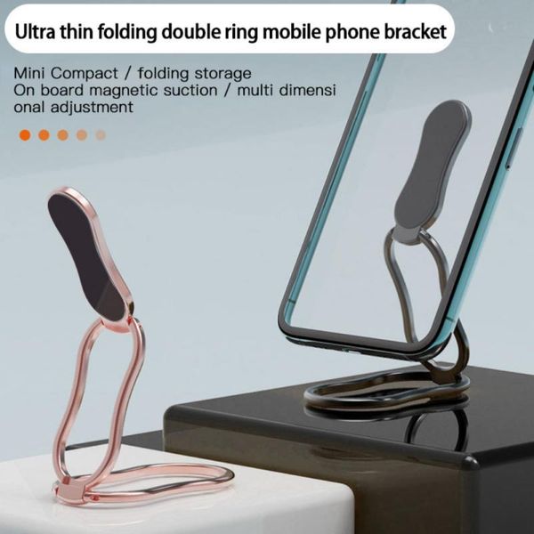 

cell phone mounts & holders ultrathin magnetic holder folding portable magnet car for huawei mini gps navigation stand