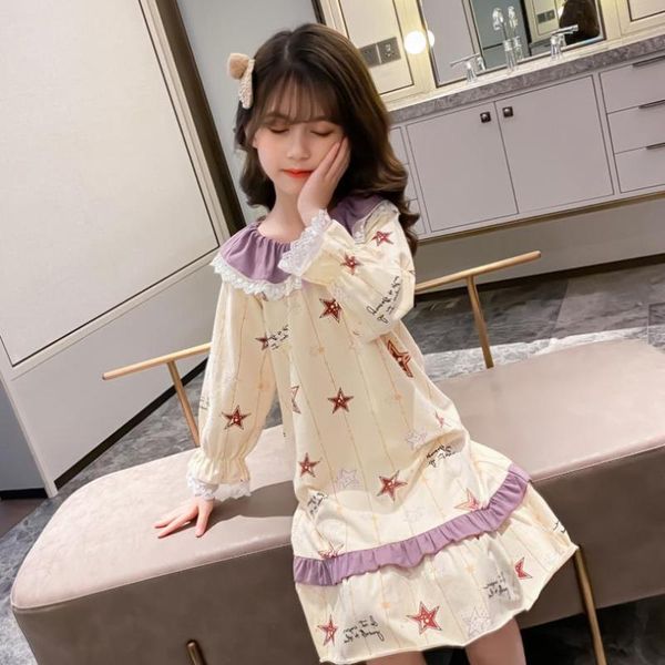 

family matching outfits clothing mother daughter pajamas long sleeve print nightwear parent-child outfit sleepwear pyjamas for girl a324, Blue