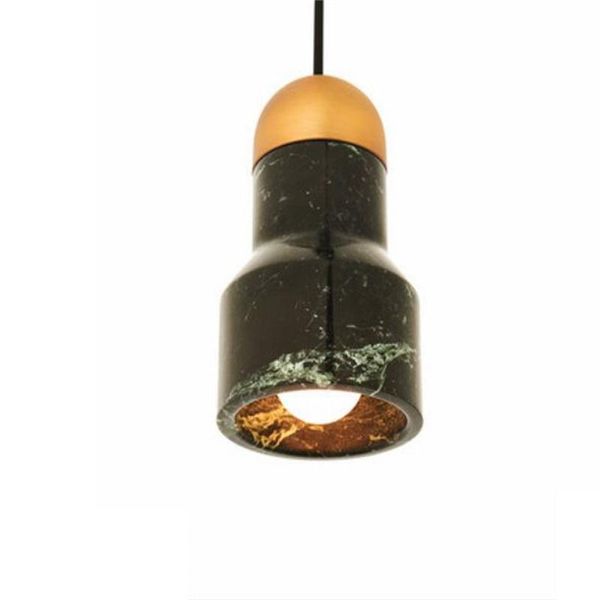 

pendant lamps nordic single-head chandelier simple post-modern restaurant bar decoration marble light luxury bedroom bedside small hanging l