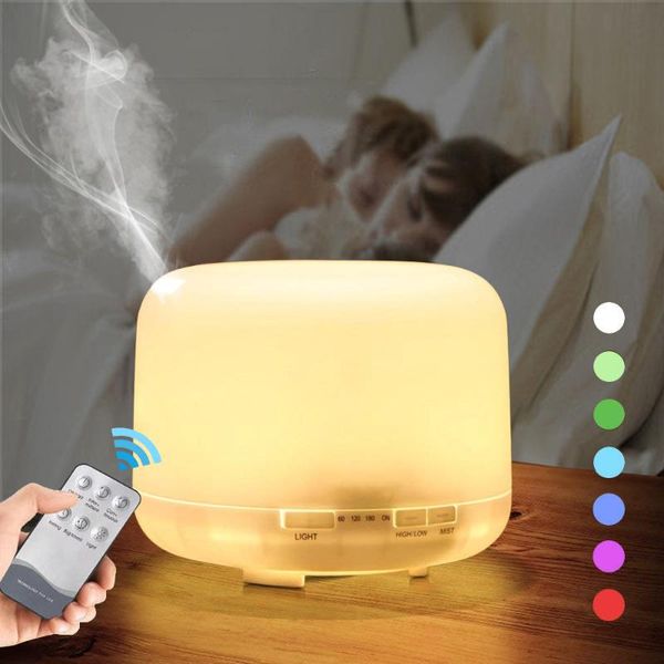 

humidifiers air humidifier home remote control aroma diffuser colorful lights ultrasonic cool mist maker small conditioning appliances