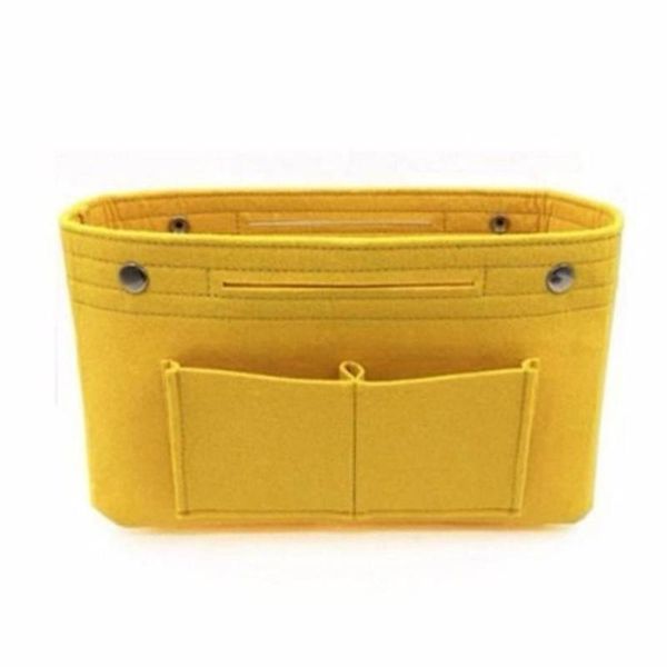 

storage bags multifunctional make up organizer felt insert bag for handbag travel inner purse portable cosmetic cases
