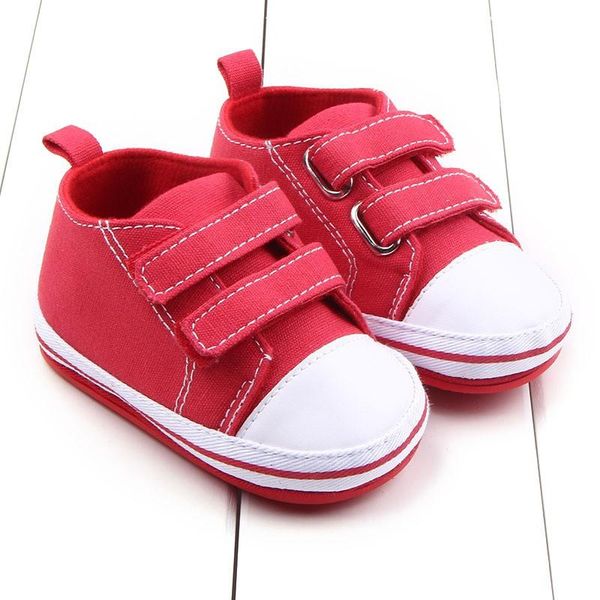 

first walkers baby shoes breathable canvas anti-slip soft soled sneakers