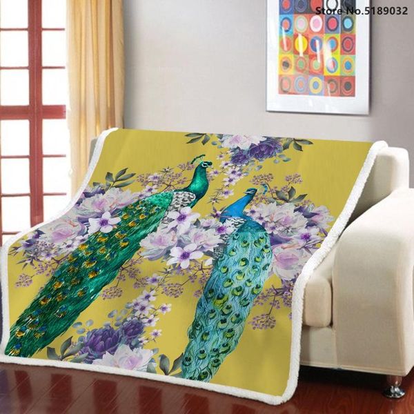 

blankets animals sherpa fleece blanket 3d phoenix flower print kids bed cover weighted throw for girls boys teen
