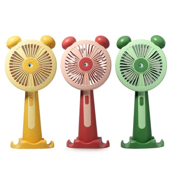 

electric fans handheld mini fan usb personal misting with super quiet 3 modes summer indoor outdoor air cooling small appliances