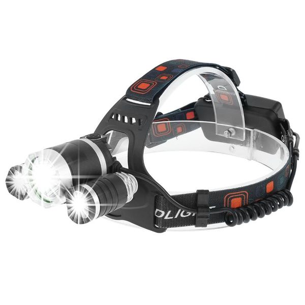 

headlamps powerfull headlamp rechargeable led headlight 6000lm waterproof 18650 camping torch light lamp with usb for running