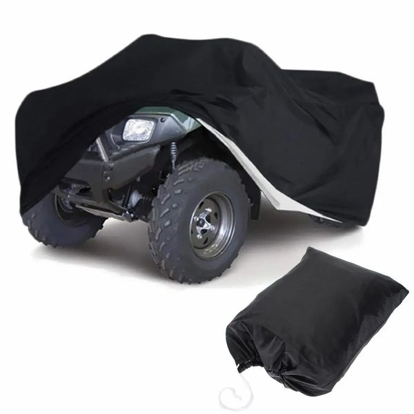 

quad bike atv atc dust cover waterproof sizes l black