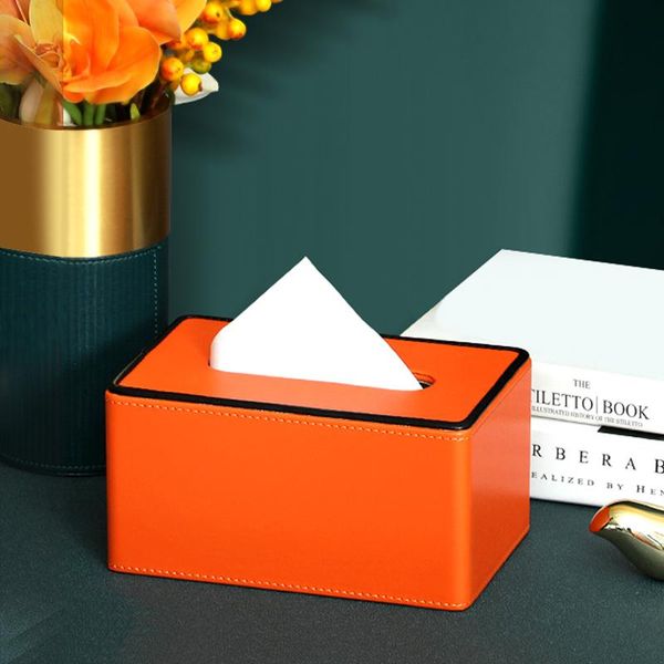 

living room creative nordic cute orange bedroom light luxury storage drawers large toilet paper portable rangement home eg50zj tissue boxes
