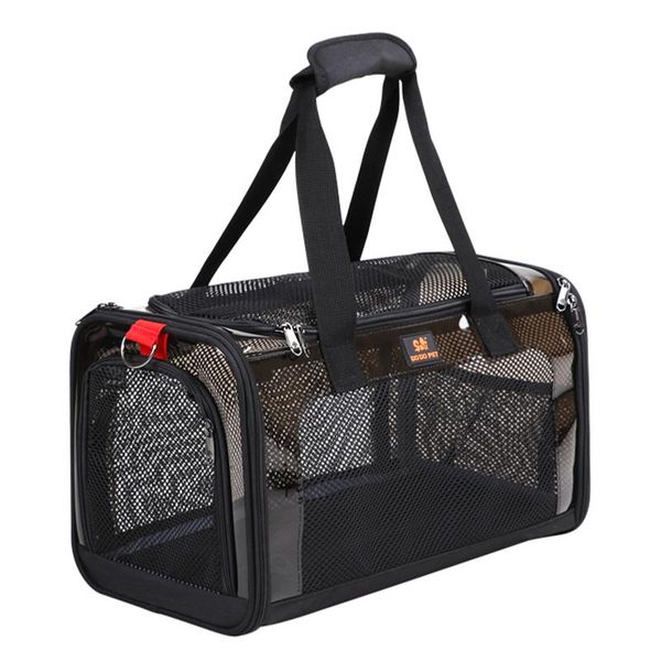 

portable pet cat dog carrier bag handbag travel for small medium ventilated breathable mesh car seat covers