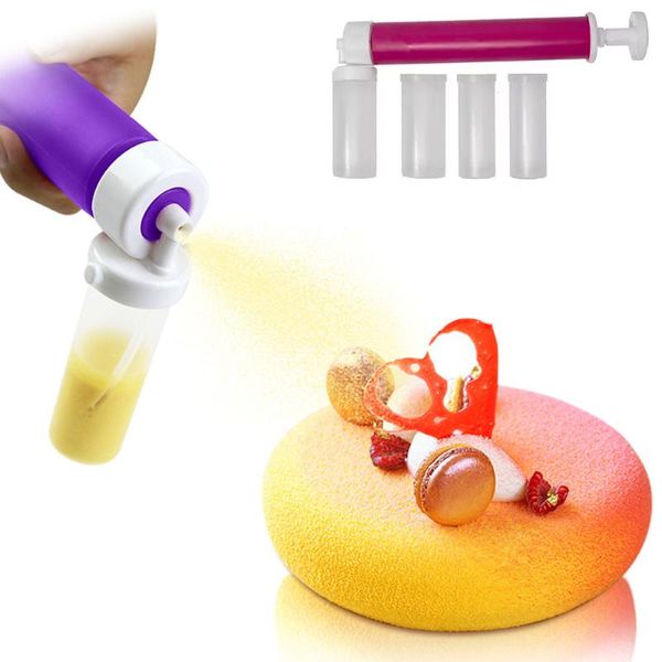 

manual airbrush for diy cake decoration accessories cakes coloring spray kit decorating cupcakes and desserts baking & pastry tools