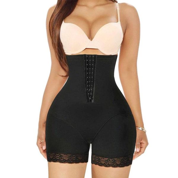 

women's shapers nebility bulifter tummy control underwear high waist panties colombian reductive shapewear buttocks lifter, Black;white