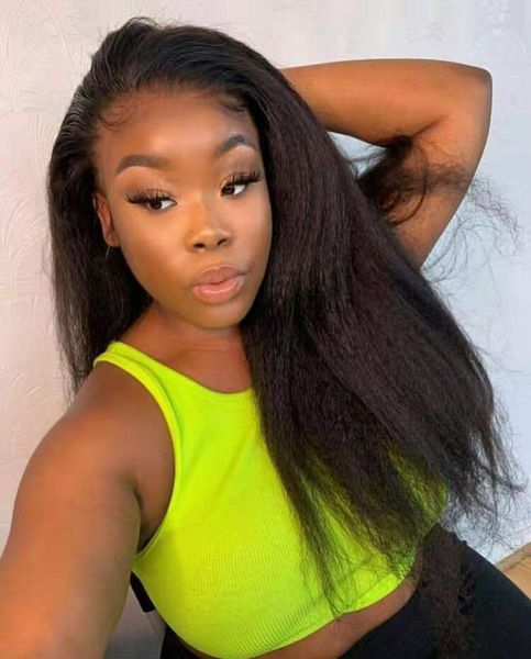 

13x4 hd transparent lace front wigs body wave frontal wig remy brazilian kinky straight loose deep water human hair wigs1, Black;brown