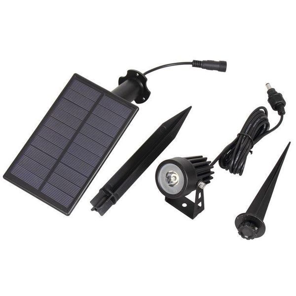 

solar powered lawn light outdoor landscape patio garden spotlight lamp lamps