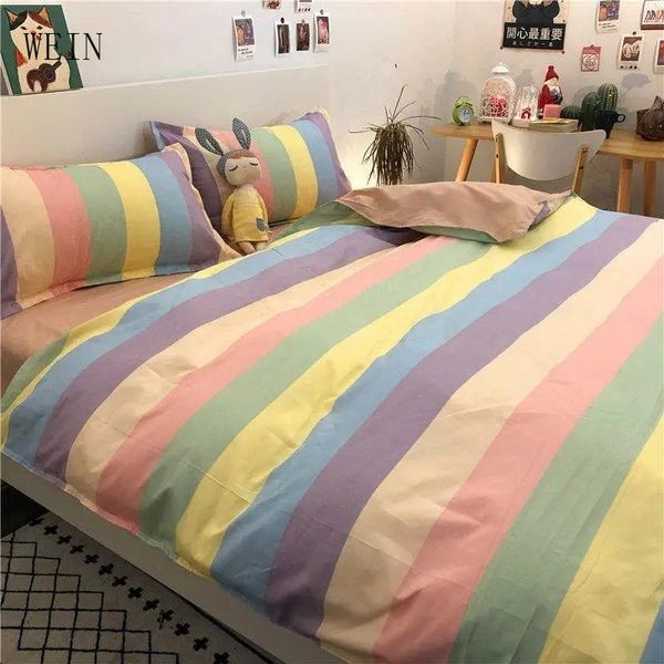 

bedding sets set soft printed blue bed cover lovers duvet child sheets and pillowcases comforter