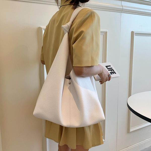 

evening bags shoulder bag 2021 women handbag large pu leather fashion designer female shopper literary style for commute