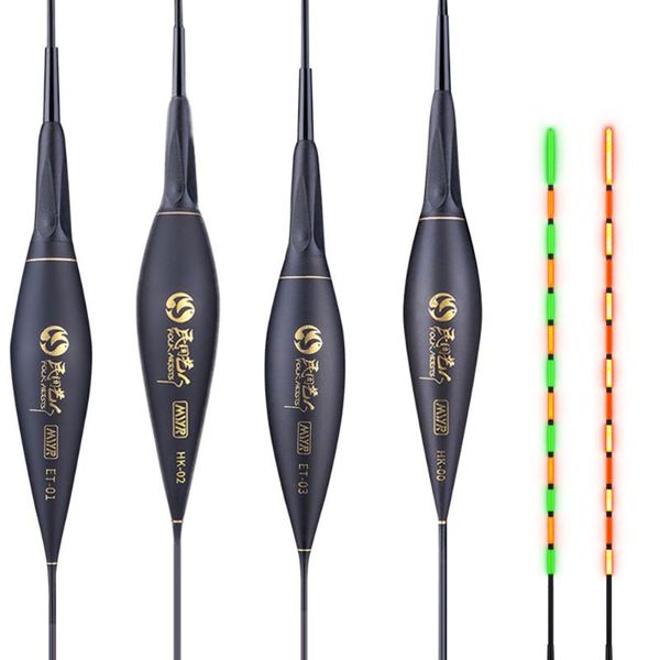 

fishing accessories smart gravity sensor floats bait alarm bobber electric led color change rock high sensitivity night luminous sea tackles