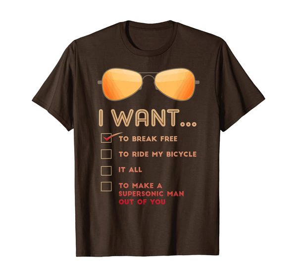 

i want it all music tshirt music lovers gifts for men women t-shirt, White;black