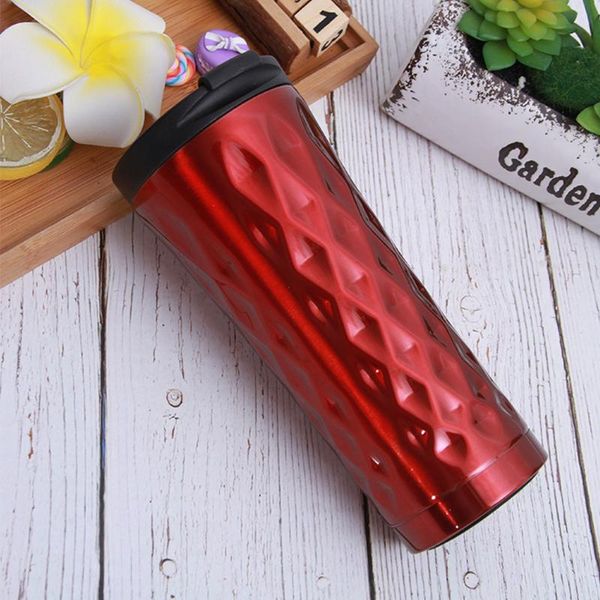 

water bottles 500ml outdoor large capacity reusable double walled vacuum cup camping leakproof drinkware stainless steel home office portabl