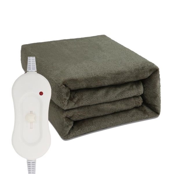 

blankets portable electric for beds double 110v antistatic lumbar blanket security manta de inverno