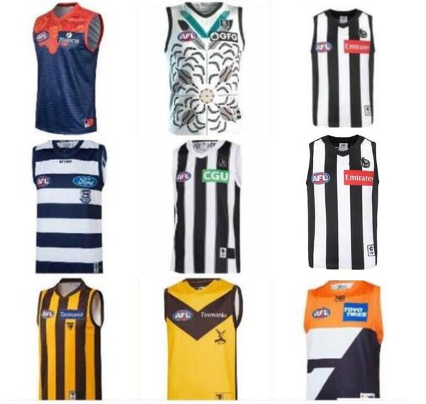 

2021 fremantle dockers jersey richmond tigers giants cats essendon tasmania coast lions rugby jerseys afl league shirt vest shirts, Black;gray