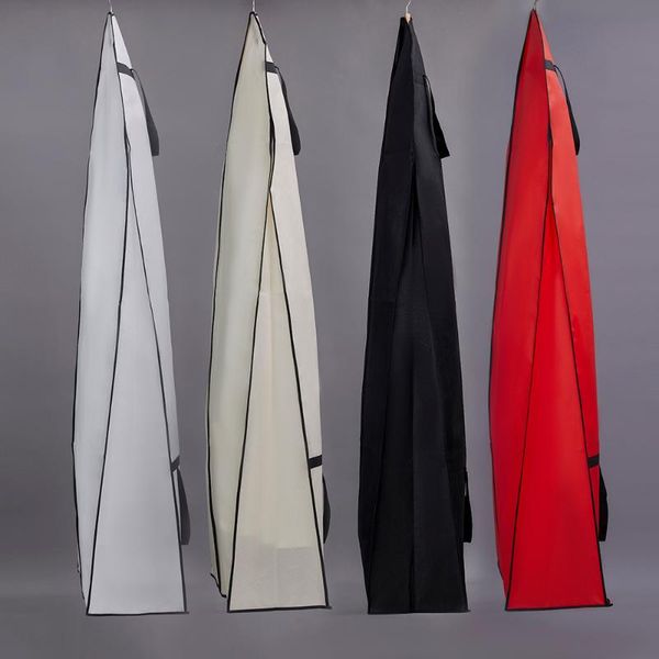 

clothing & wardrobe storage long train wedding dress bag dust protection covers large size garment for puffy bridal gowns print