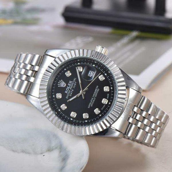 

wristwatches mens watches men quartz steel army military male business wristwatch 002, Slivery;brown