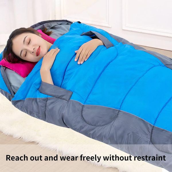 

sleeping bags camping bag ultralight waterproof warm envelope backpacking for outdoor traveling hiking