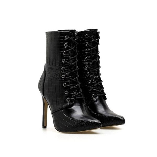 

dress shoes women's high heeled boots women, Black