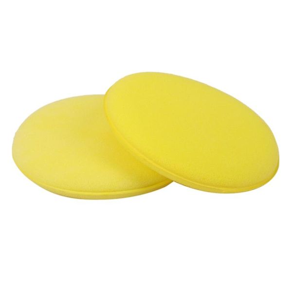 

car sponge two waxing polish wax foam applicator pads for clean cars vehicle glass