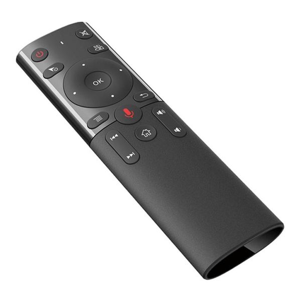 

voice remote control 2.4g wireless air mouse with ir learning microphone gyroscope for android tv box mini pc mice