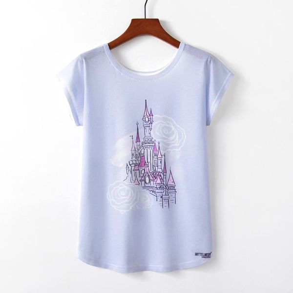 

women's t-shirt summer women printed t shirt fashion cotton female rose flower camisetas mujer, White