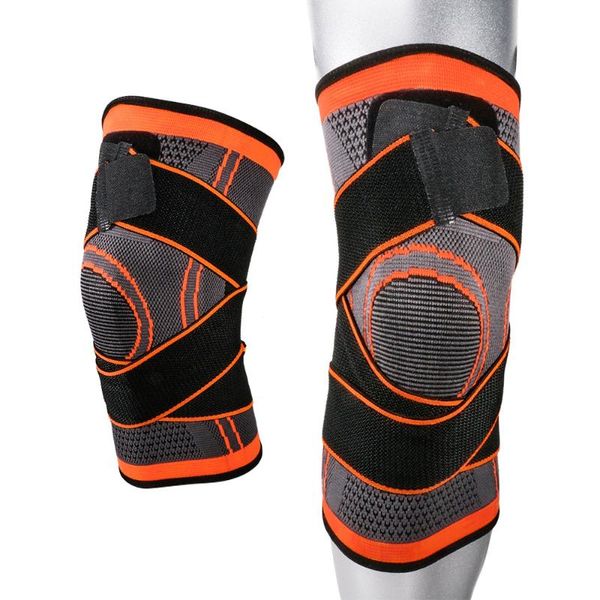

elbow & knee pads sports fitness cycling pressurized support elastic bandage braces nylon running compression arthritis muscle, Black;gray
