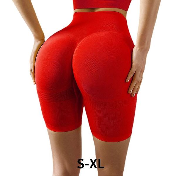 

women's leggings high waist knee-length ladies work out training silm and fitness push up hip elastic running pant, Black