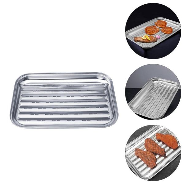 

tools & accessories stainless steel barbecue sub tray container storage keeper