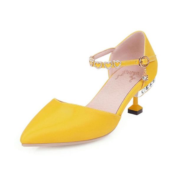 

high heels sandals women pumps shoes pointed toe 5cm low female wedding party sandalia feminina, Black